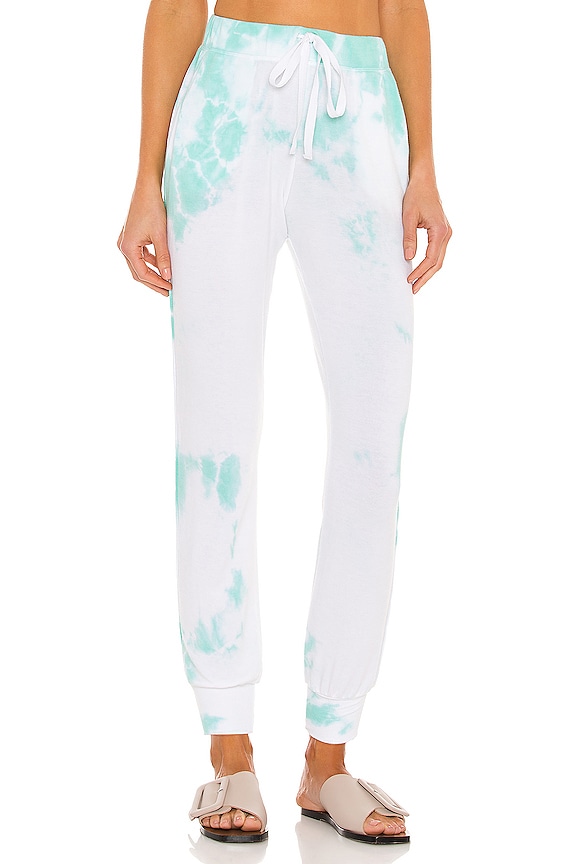 view 1 of 5 Sabina Pant in Mint Tie Dye