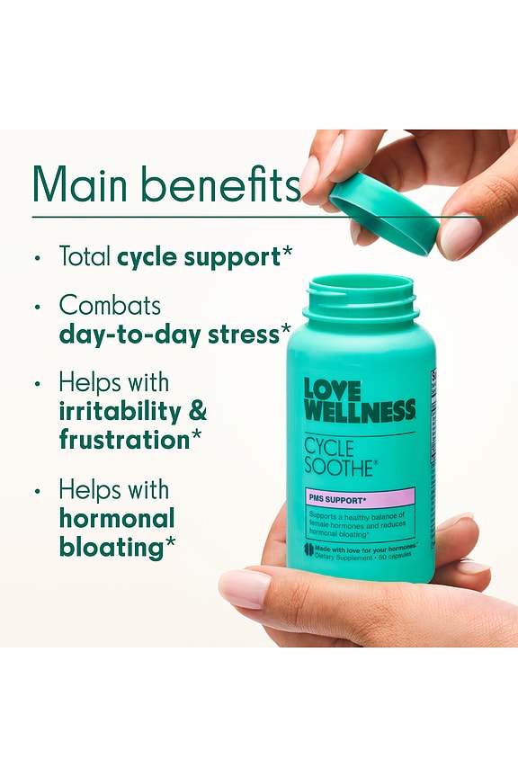 view 2 of 3 Cycle Soothe: PMS Support* in 