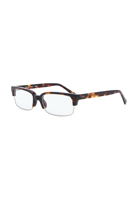 view 2 of 3 Frankie Optical Eyeglasses in Leopard & Clear