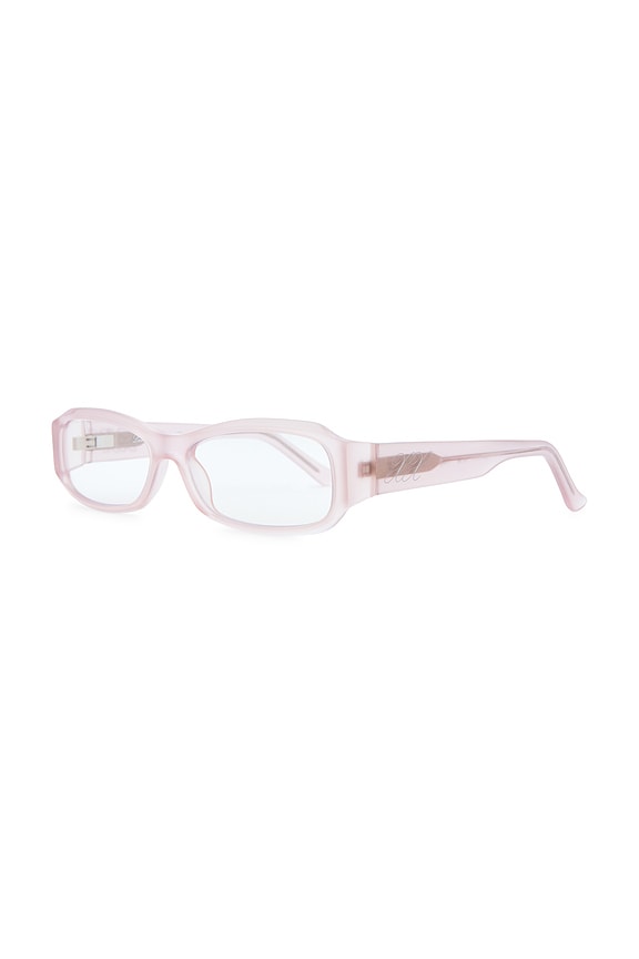 view 2 of 3 Alba Optical Eyeglasses in Baby Pink & Clear