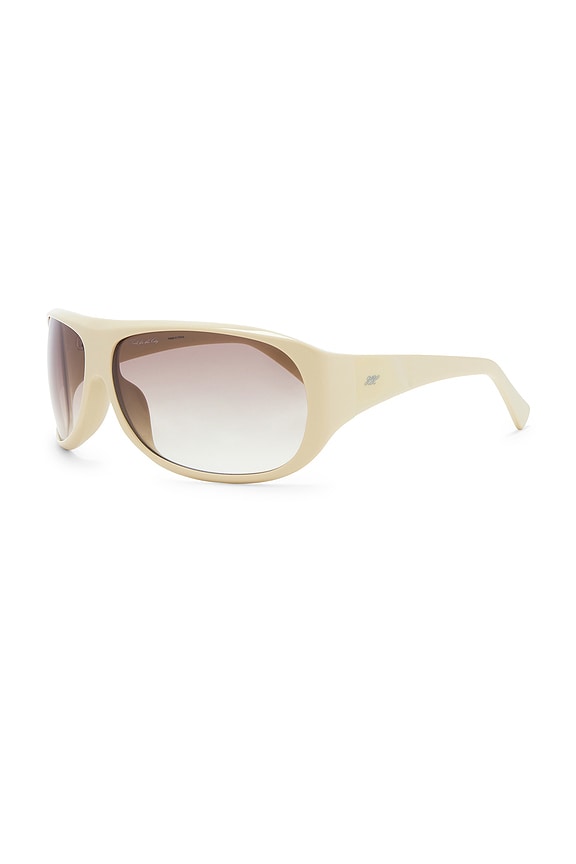 view 2 of 3 Devon Sunglasses in Bone & Taupe