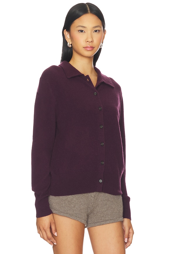 view 2 of 4 Suzette Cardigan in Mahogany