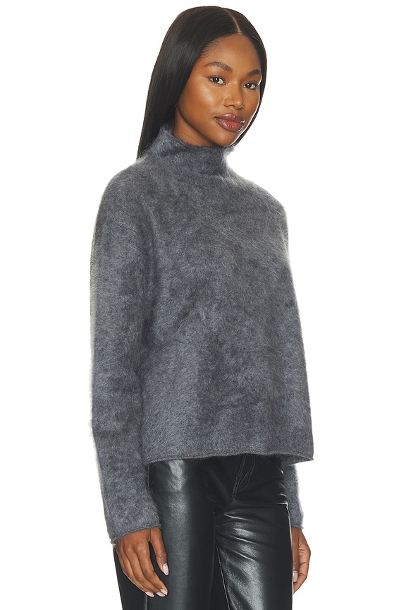 view 2 of 4 Sandy Brushed Sweater in Graphite Brushed