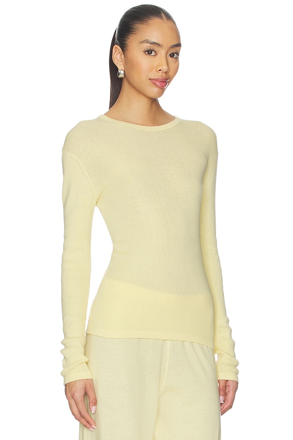 view 2 of 4 T-SHIRT MANCHES LONGUES VIVIAN in Limone