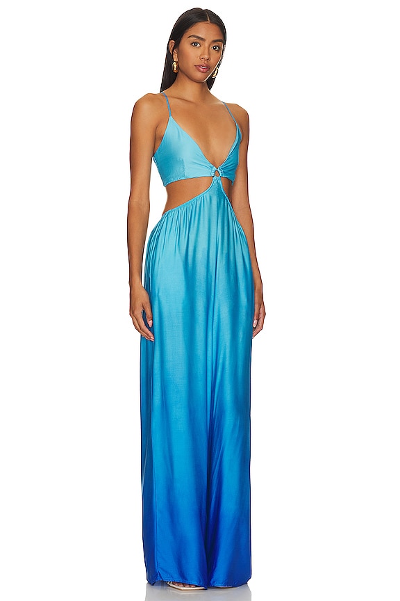 view 2 of 3 Coraline Jumpsuit in Blue