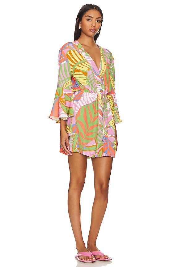 view 2 of 3 Joy Caftan in Multicolor