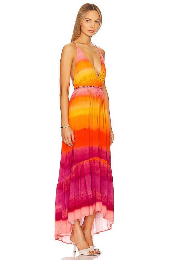 view 2 of 3 MAXIVESTIDO MOON BAY in Orange