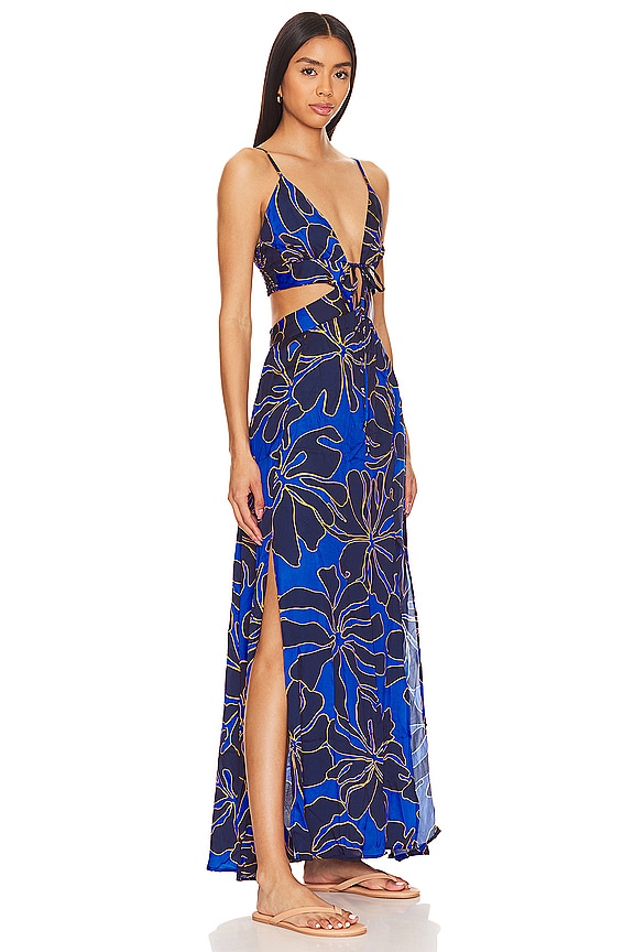 view 2 of 3 Bridgette Maxi Dress in Blue