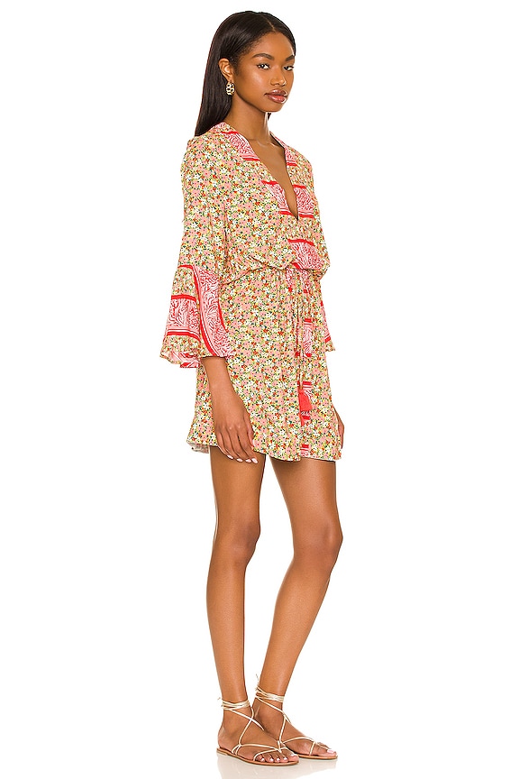 view 2 of 3 Joy Caftan in Cherry Blossom