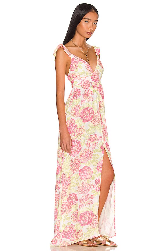 view 2 of 3 Zinnia Maxi Dress in Chintz Floral