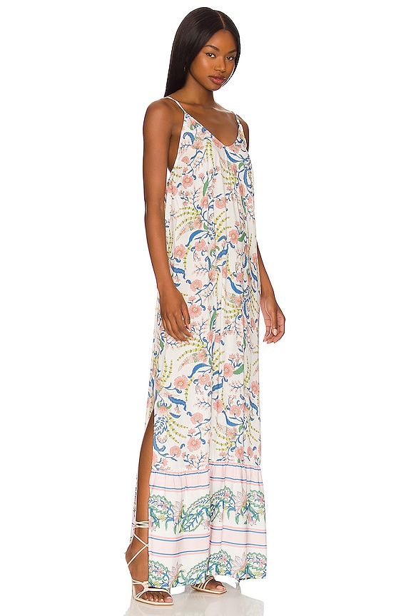 view 2 of 3 Debbie Maxi Dress in Chinoiserie
