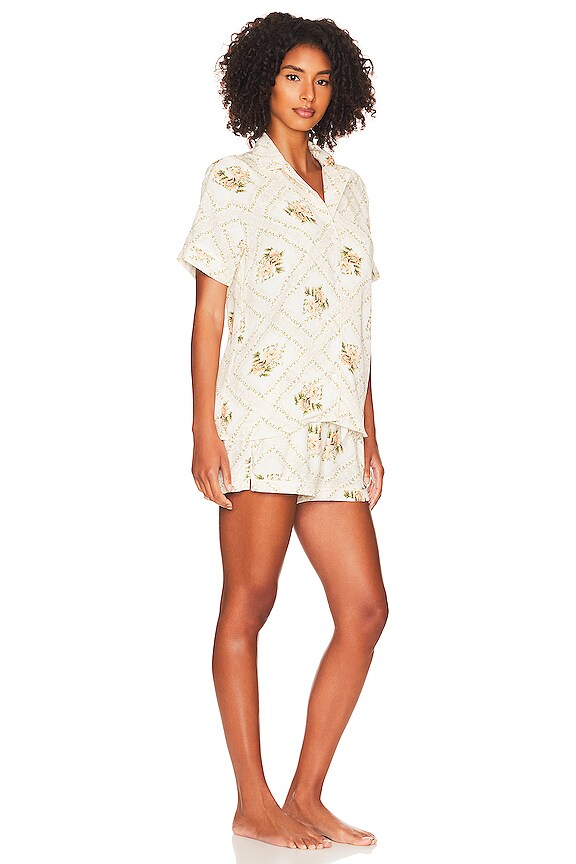 view 2 of 3 Agatha Pajama Set in Beige