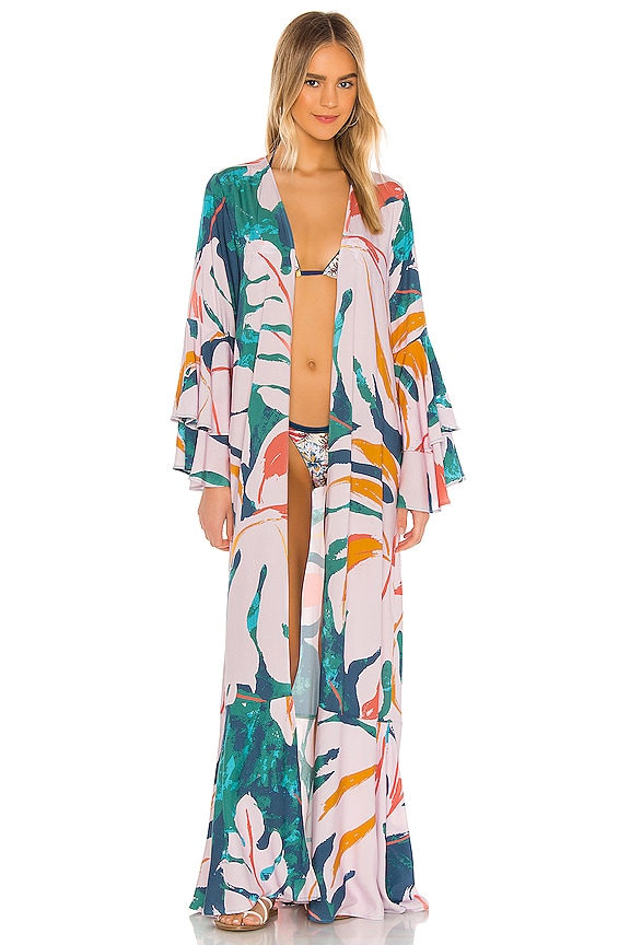 view 2 of 4 Performaajic Kimono in Blue