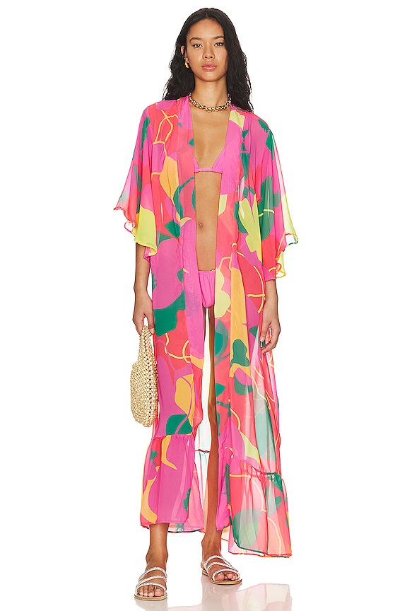 view 2 of 4 Tariah Kimono in Multicolor