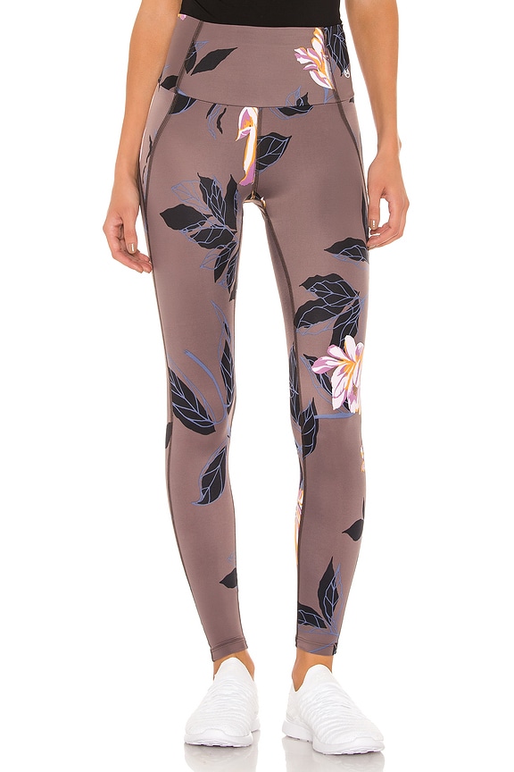 view 1 of 4 High Rise Legging in Dazeful High Tullip Sepia in Dazeful High Tulip Sepia