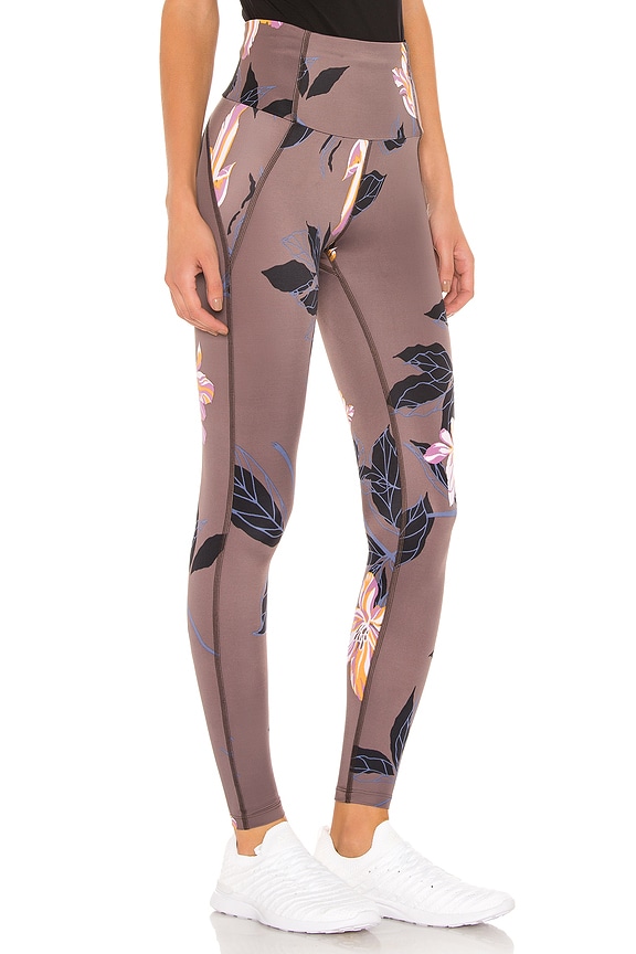 view 2 of 4 High Rise Legging in Dazeful High Tullip Sepia in Dazeful High Tulip Sepia