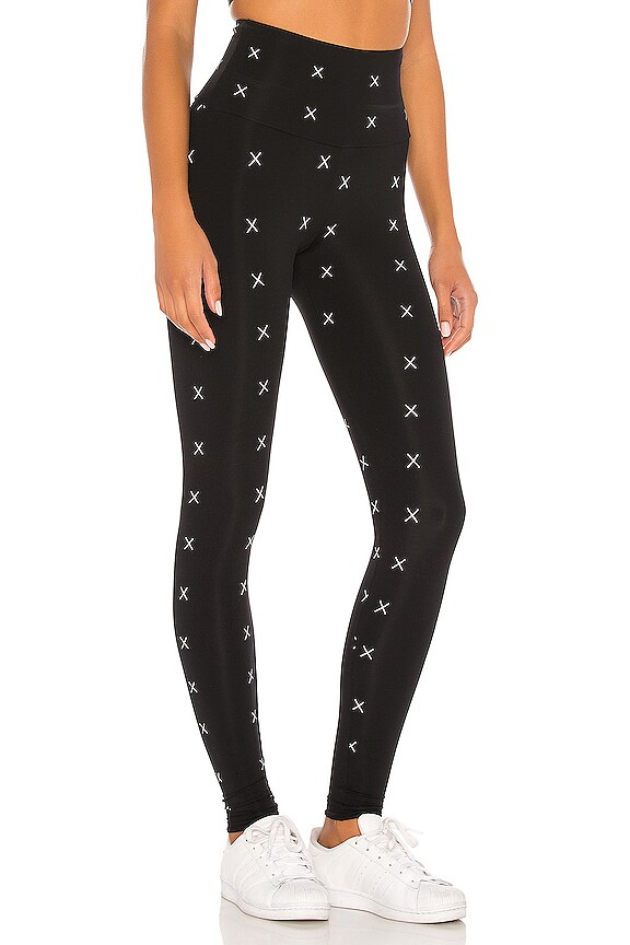 view 2 of 4 Reversible High Rise Full Legging in Double Dream Sketch Black