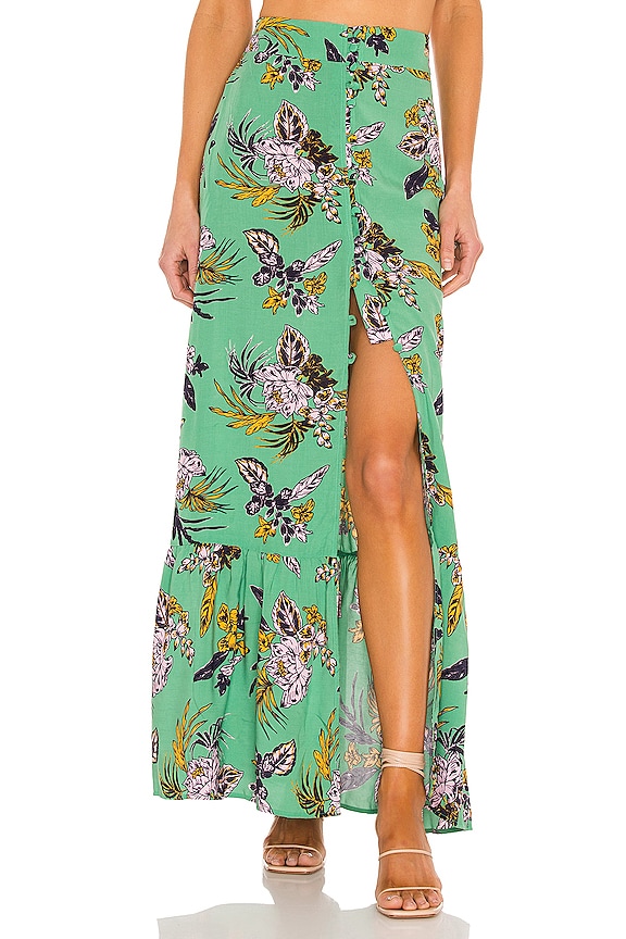 Maaji Trop Tropic Andromeda Skirt in Green | REVOLVE