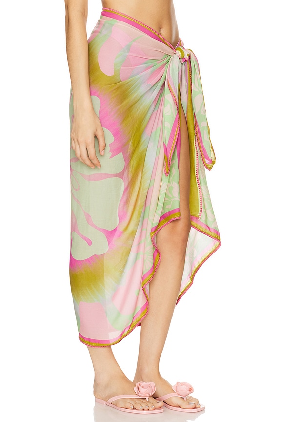 view 2 of 6 Isla Sarong in Green