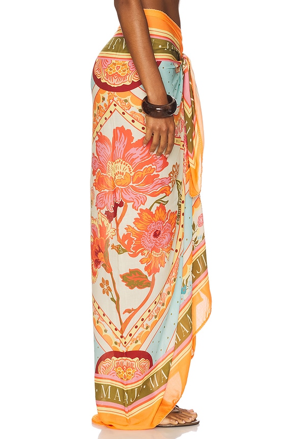 view 2 of 6 PARÉO ISLA in Light & Pastel Red