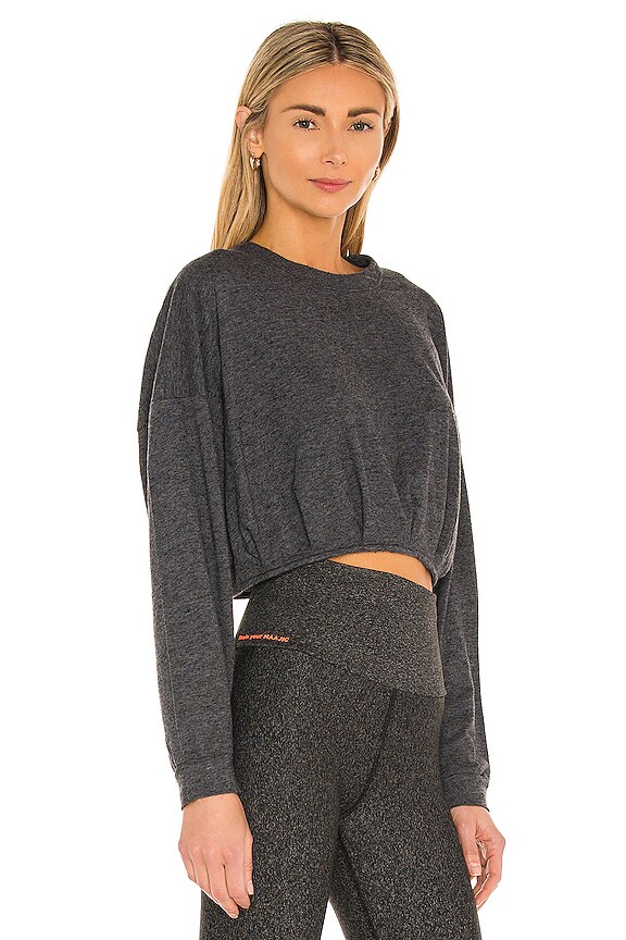 view 2 of 4 Breezy Pure Meteorite Top in Pure Meteorite