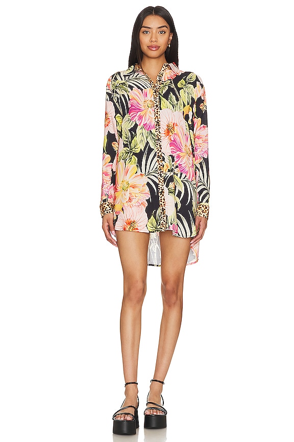 view 2 of 5 MANDY ロングシャツ in Multicolor