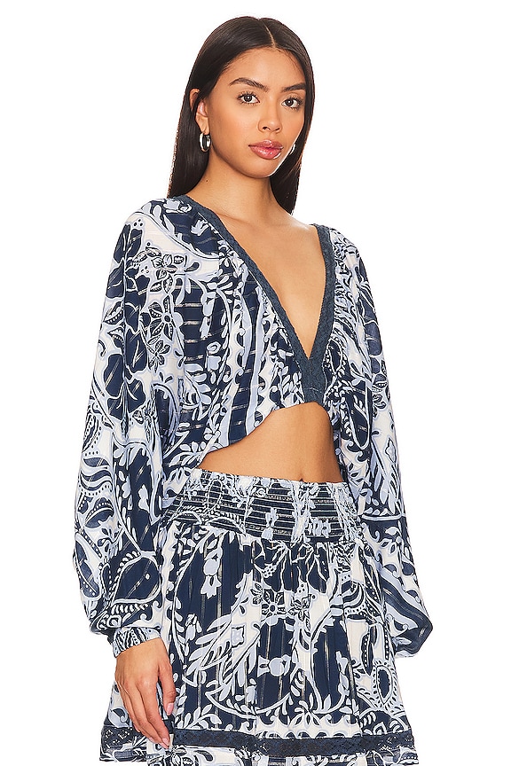 view 2 of 5 RAMONA 탑 in Blue