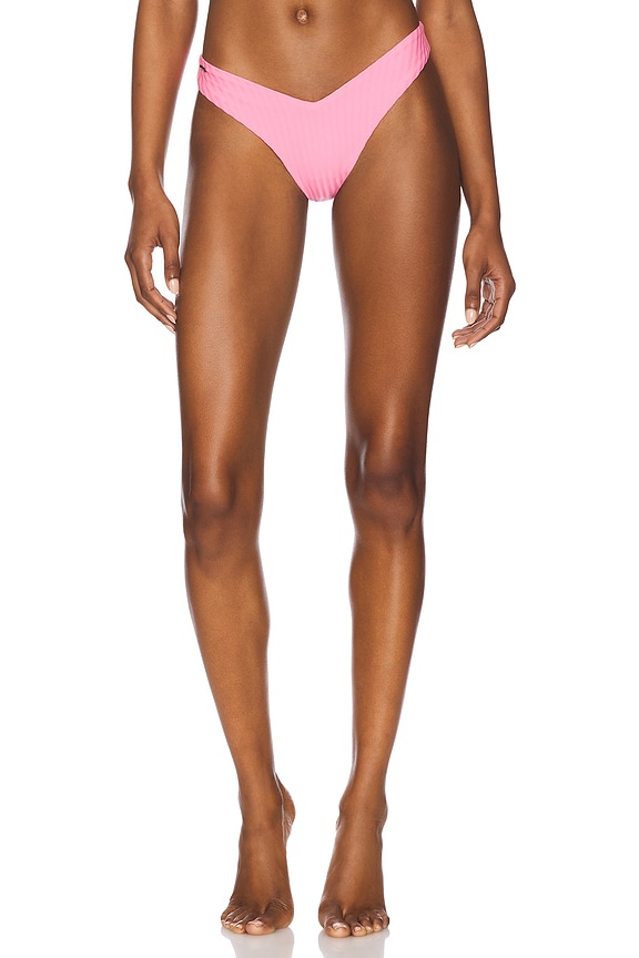 view 1 of 5 VALERYA BIKINI 하의 in Taffy Pink