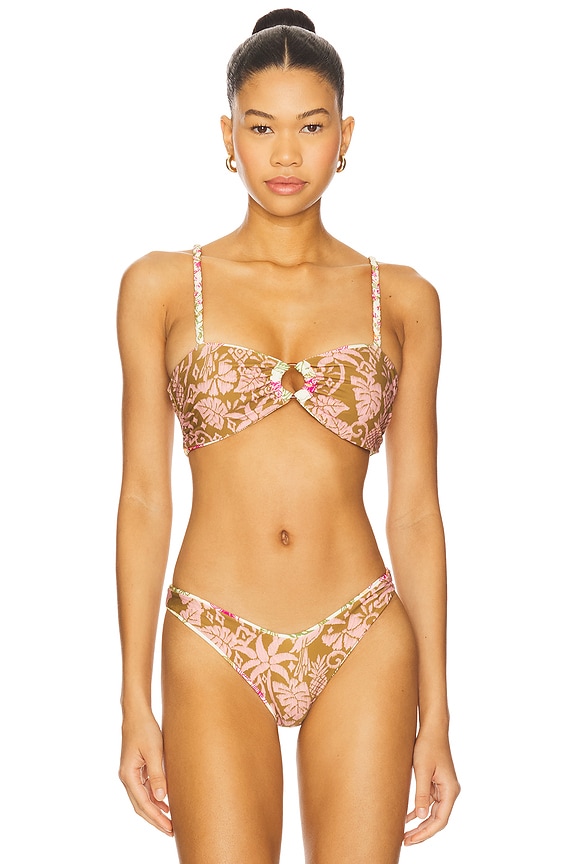 view 2 of 5 Pomona Bikini Top in Light Beige