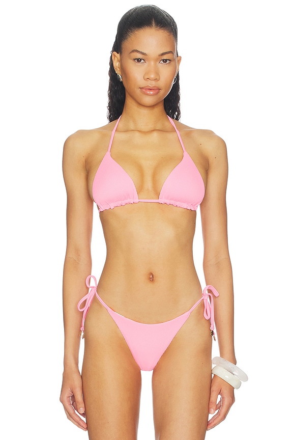 view 1 of 6 HAUT DE MAILLOT DE BAIN ROSE MIRAGE BALMY in Pink