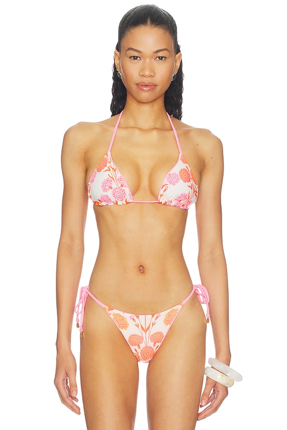 view 2 of 6 HAUT DE MAILLOT DE BAIN ROSE MIRAGE BALMY in Pink