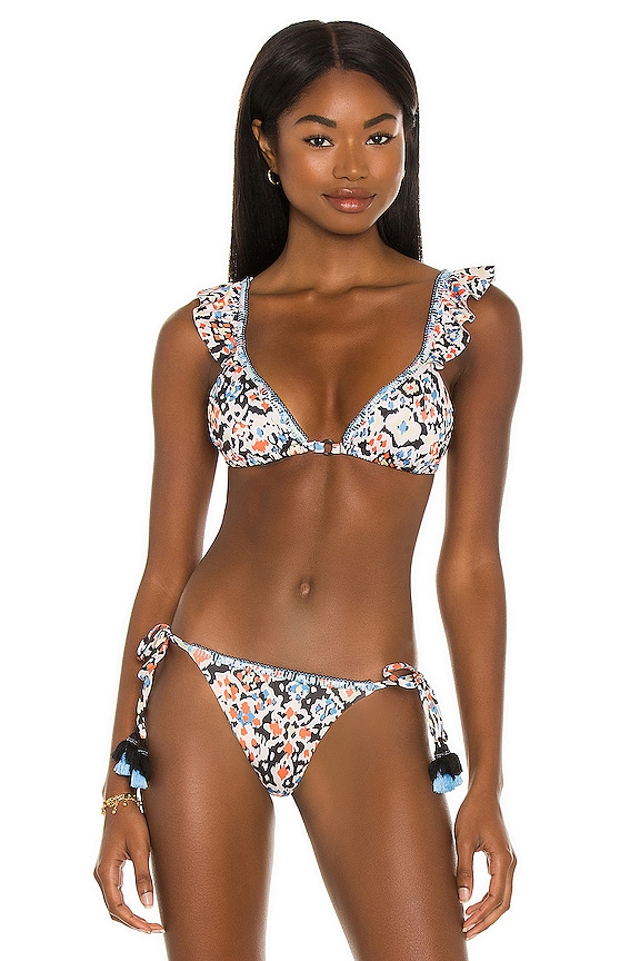 view 1 of 6 Pirouette Reversible Bikini Top in Rise Again