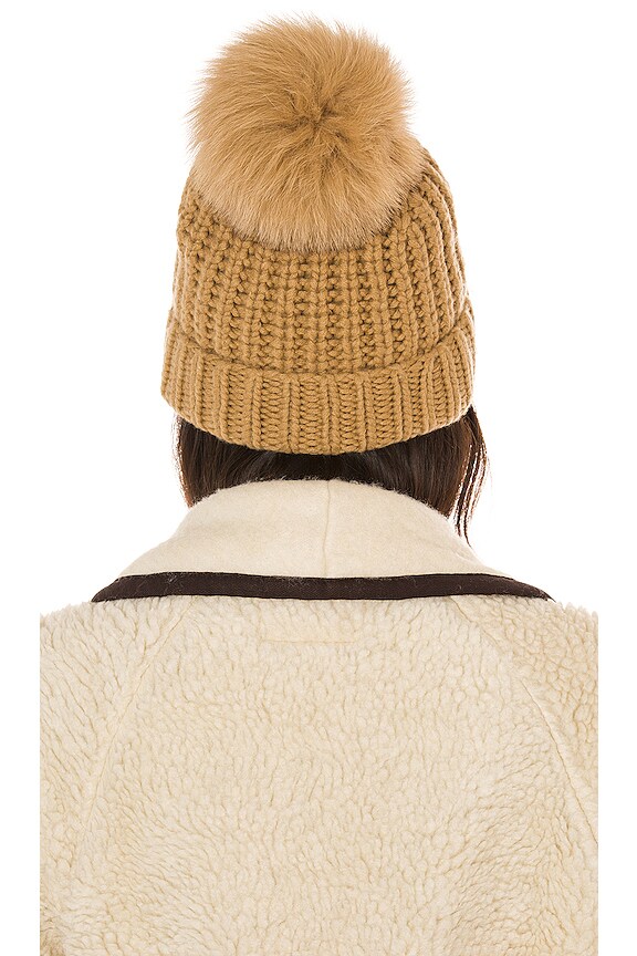 view 2 of 3 Doris Knit Hat in Camel