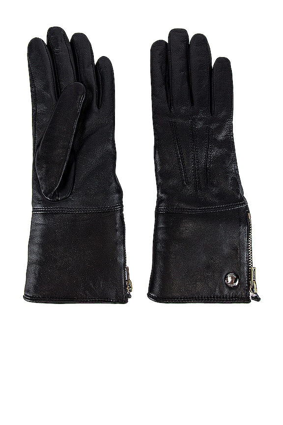 view 2 of 2 Willis Shearling Leather Glove in Black