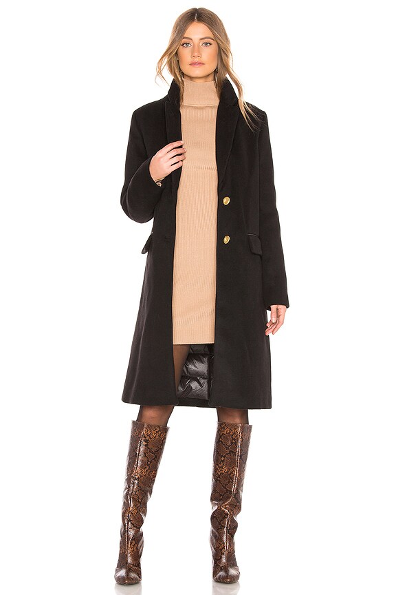 view 2 of 5 ABRIGO HENRITA in Black