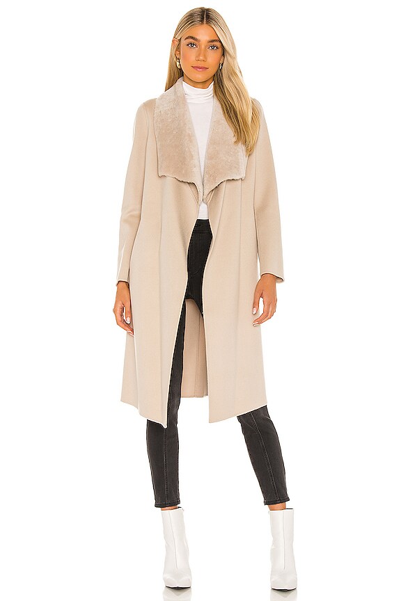 view 2 of 4 Sybil Coat in Sand