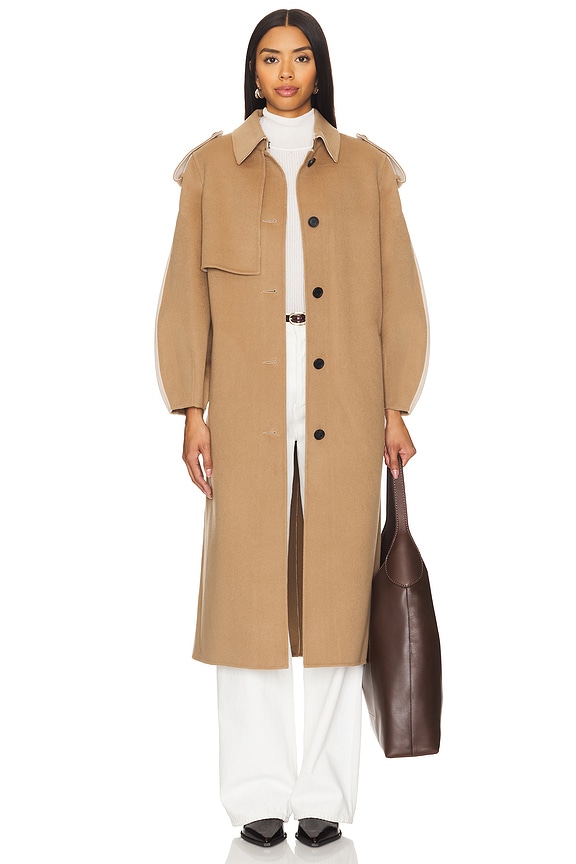 view 2 of 4 Ceyla Trench in Light Camel