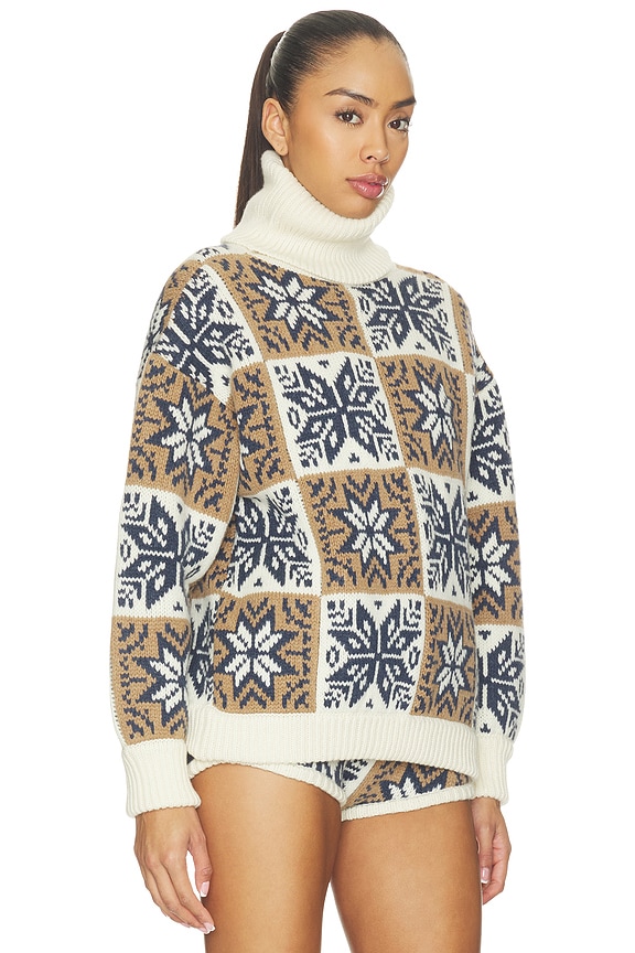 view 2 of 4 Turtleneck Sweater in Brown