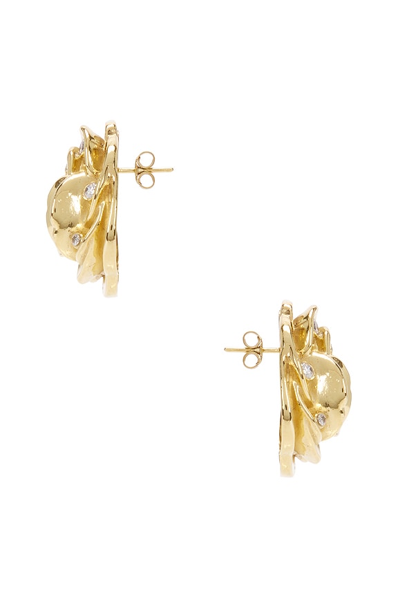 view 2 of 2 PENDIENTES in Gold