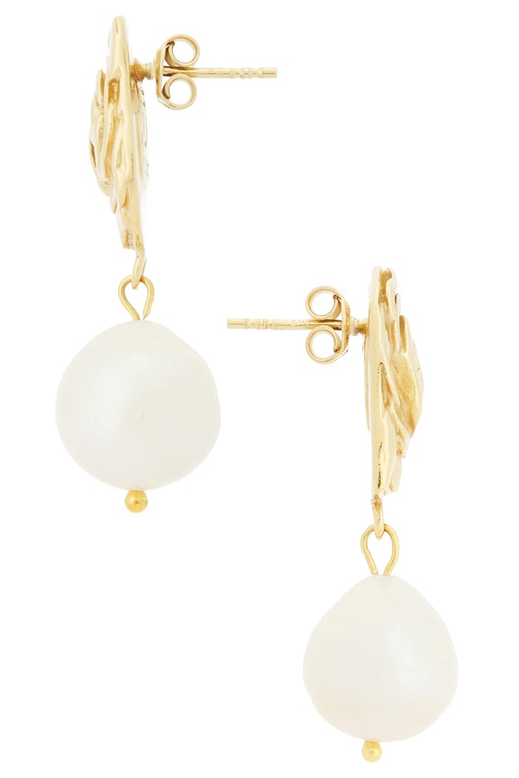 view 2 of 2 PENDIENTES in Gold