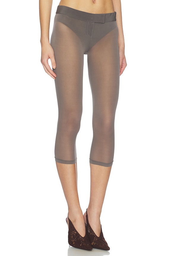 view 2 of 6 Capri Pant in Brown