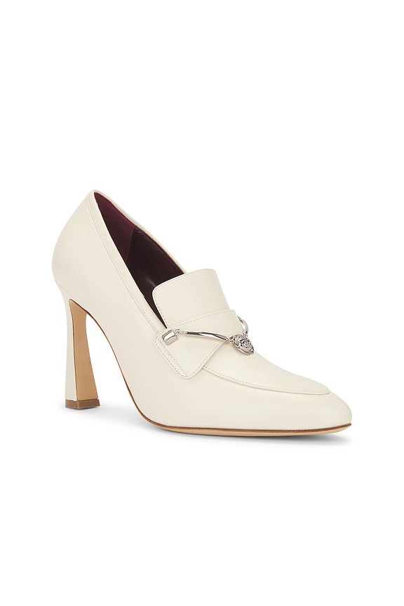 view 2 of 5 Loafer Pump in Cream