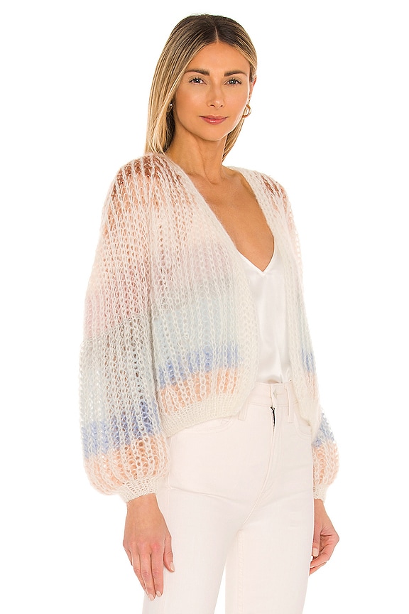 view 2 of 4 GILET in Pastel Stripes