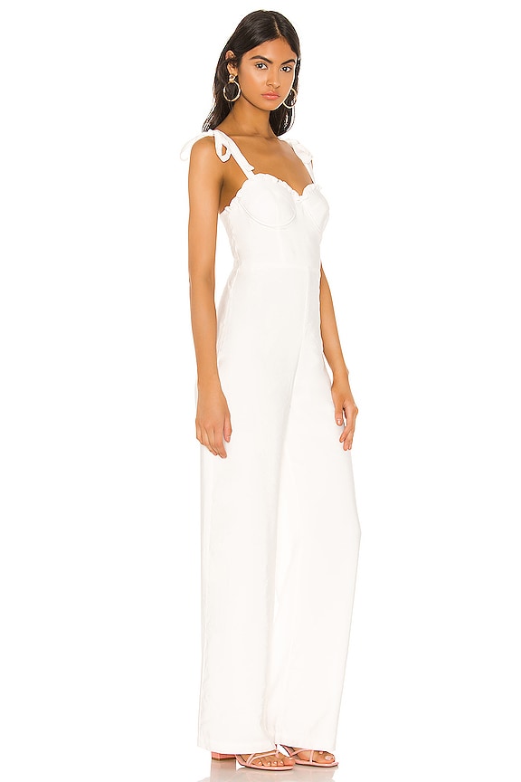 view 2 of 3 Joan Jumpsuit in White