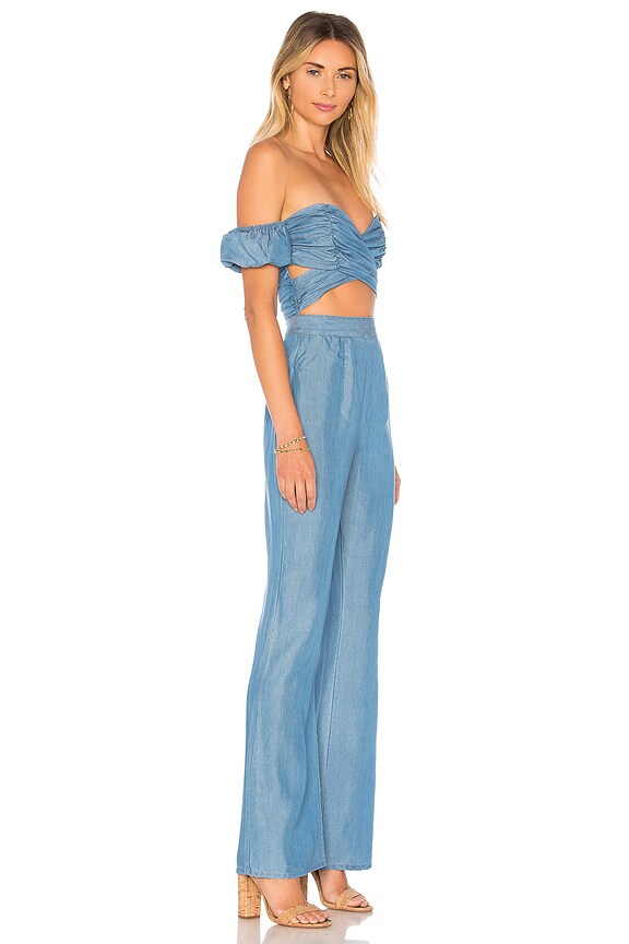 view 2 of 3 Memphis Jumpsuit in Blue Jean