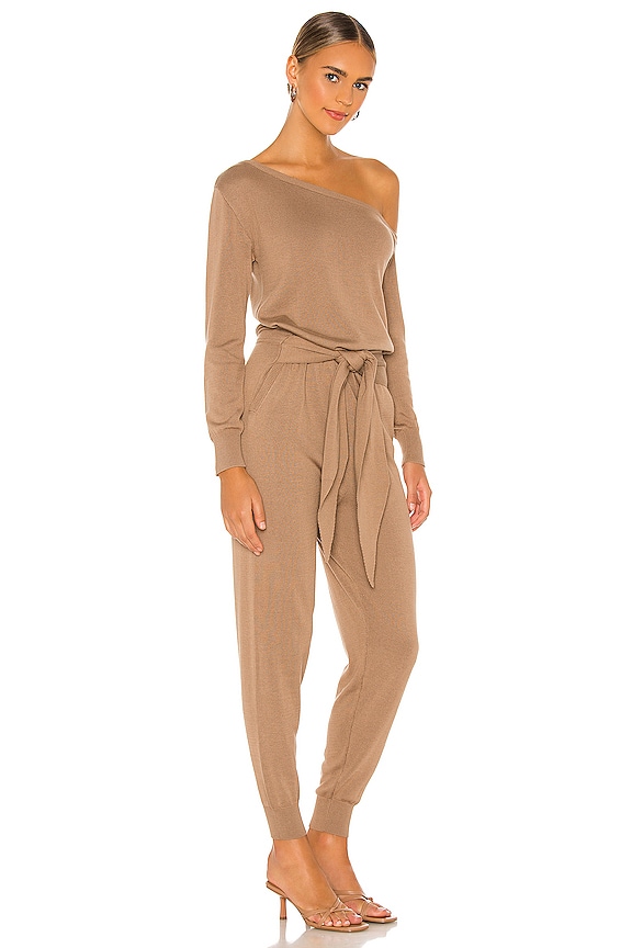 view 2 of 3 Charlotte Jumpsuit in Taupe