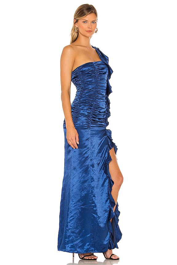 view 2 of 3 Angelita Gown in Sapphire Blue