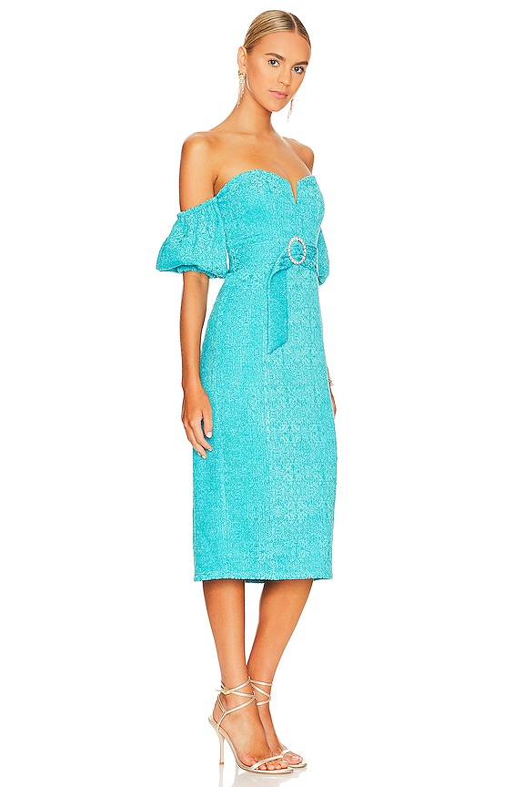 view 2 of 3 ПЛАТЬЕ PENELOPE in Tahitian Blue