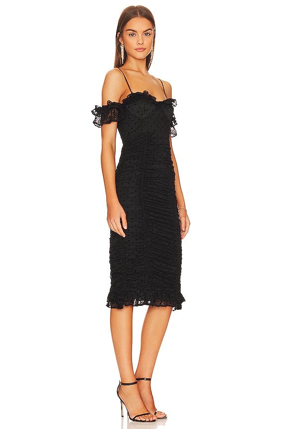 view 2 of 4 ROBE CLARE in Black