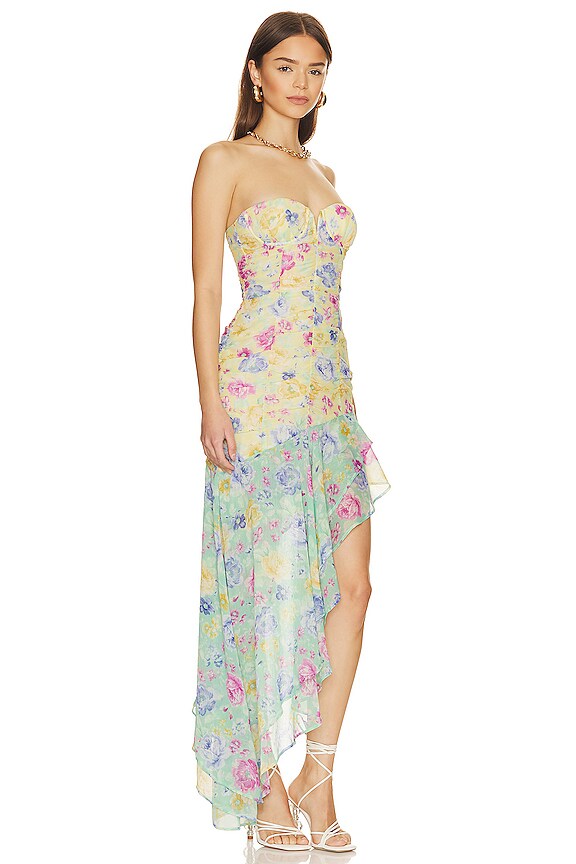 view 2 of 4 Yelena Gown in Spring Vintage Multi